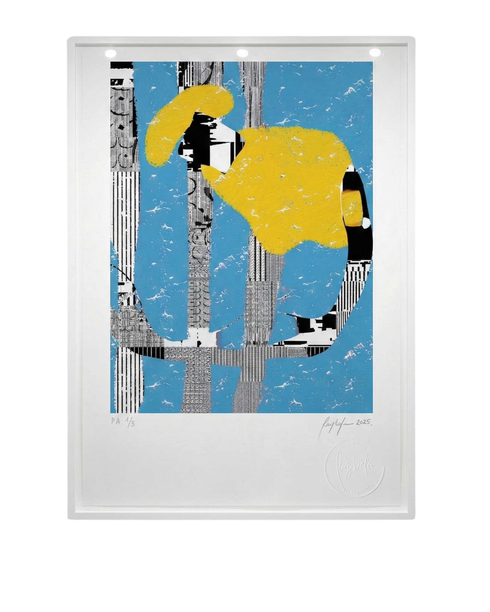 Sagui Amarelo – Fine Art em Papel 29x42cm – Acid-Free