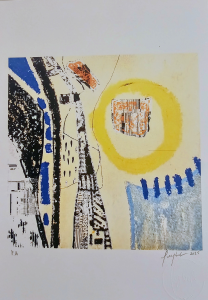 Carnaval no Rio I - Impressão off set